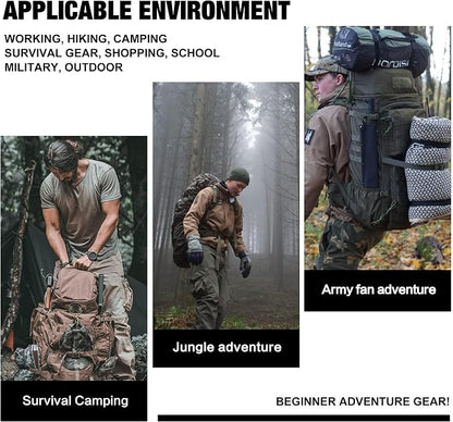 Mardingtop 60L Military Internal Frame Backpack - Image 7