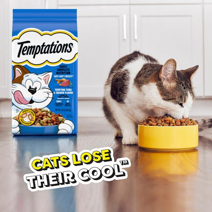 Temptations Tempting Tuna & Chicken Flavor Adult Dry Cat Food, 6.3 lb. Bag - Image 9