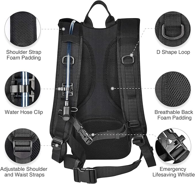 NOOLA 3L Hydration Backpack, Water Backpack - Image 3