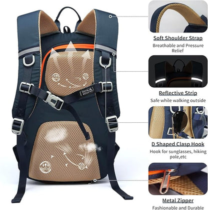 Hiking Backpack 30L Foldable Travel Daypack - Image 4