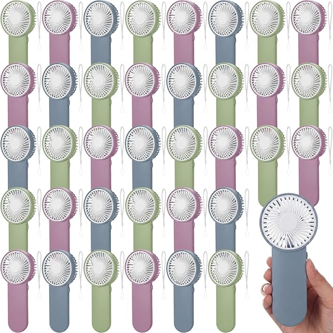 Sumind 36 Pcs Small Personal Portable Fan Mini Handheld Bulk 1 Speed Electric by Sumind