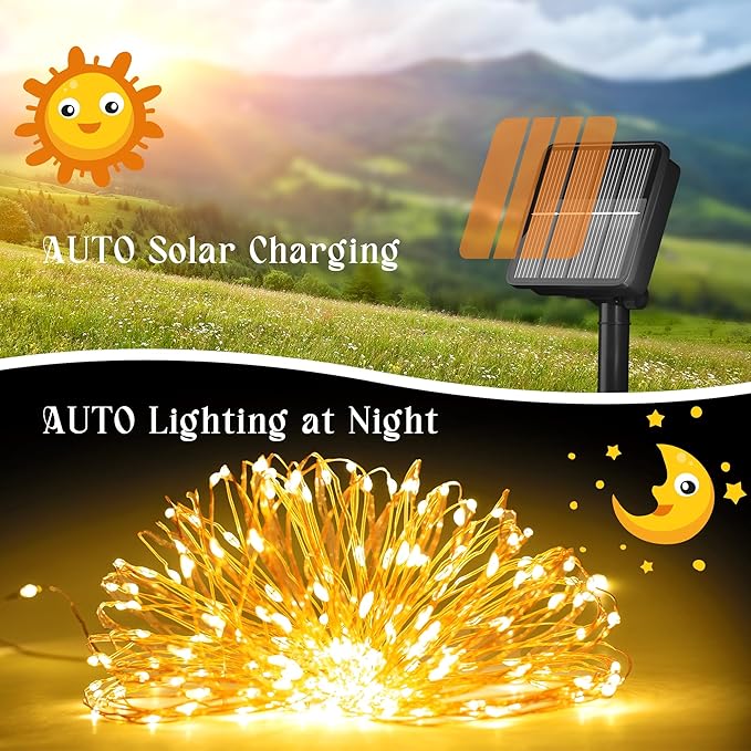 Selarlyt 200 LED 72Ft Solar String Lights - Image 2