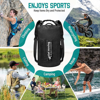BKNOOU Dry Bag Waterproof Backpack - Image 9