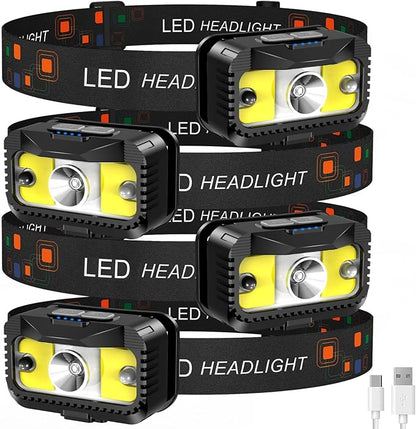 MIOISY Headlamp Rechargeable, Ultra Bright LED Head Lamp Flashlight - Image 8