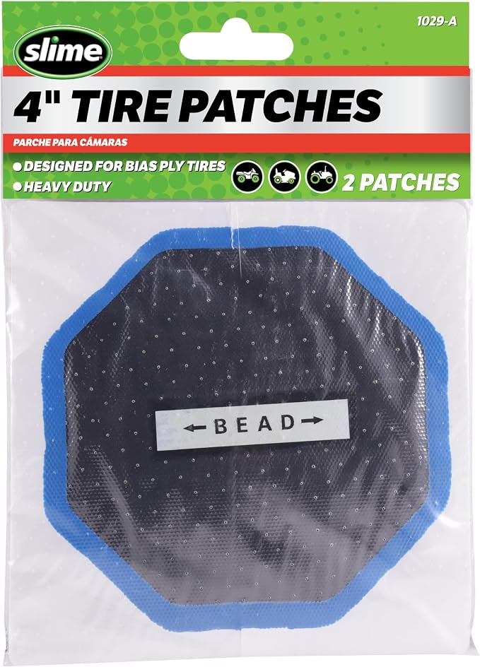 Slime 1029-A Tire Puncture Patch, Heavy Duty, Bias Ply by Slime