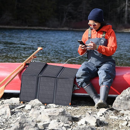FlexSolar 60W Portable Solar Panels Chargers QC3.0 USB-A USB-C DC5521 8mm - Image 7