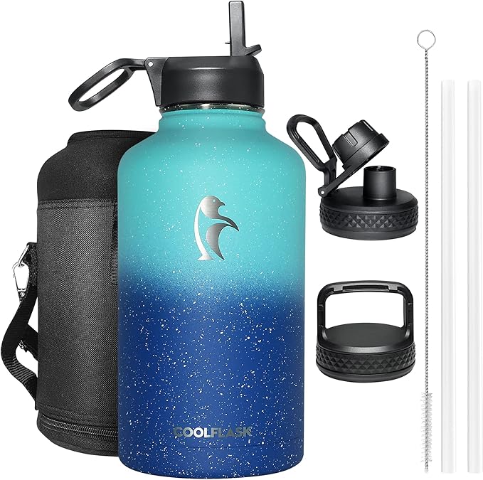 64 oz Water Bottle Insulated by Coolflask