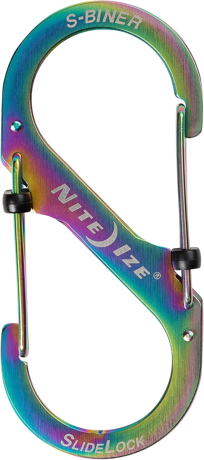 Nite Ize S-Biner SlideLock Stainless Steel, Size #4 - Image 2