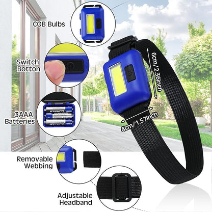 Macarrie 30 Pcs LED Headlamp Flashlight - Image 2