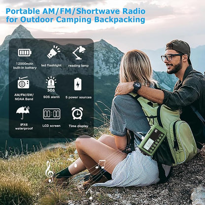 Eoxsmile NOAA Weather Radio 12000mAh - Image 7