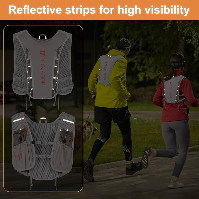 BECOJADDE Running Vest Hydration Backpack - Image 6