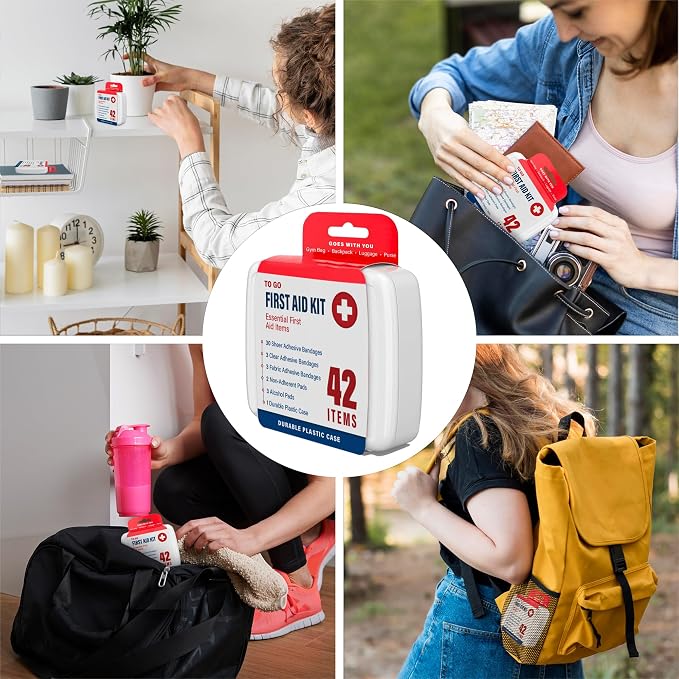 DecorRack 1000 Piece First Aid Kit, 24 Individual Boxes of 42 Items Each - Image 7