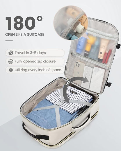 LOVEVOOK Travel Backpack for Women & Men 40L, Airline Approved Carry On - Image 2