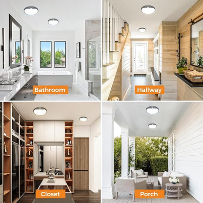 slochi Motion Sensor Light Indoor Hardwired PIR, 3000K/4000K/6500K LED Closet - Image 6
