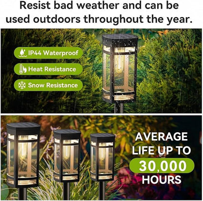 EXCMARK 16 Pack Solar Lights Outdoor Waterproof - Image 3