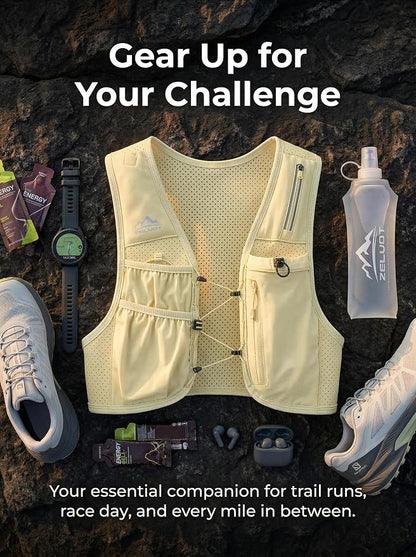 Zelvot Running Vest for Women Men, USA Original Patent, Adjustable Chest Straps - Image 6