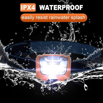 Macarrie 18 Pack LED Headlamps IPX4 Waterproof 3 Modes Headlamp Flashlight - Image 4