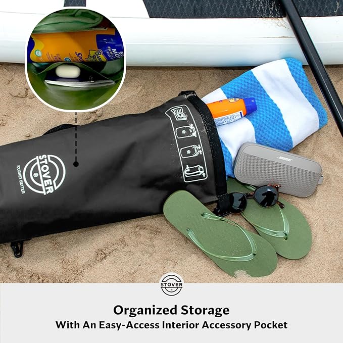 STOVER 5/10/25/30/40/55L Waterproof Dry Bag- Roll-Top Backpack w/Phone Case- - Image 4