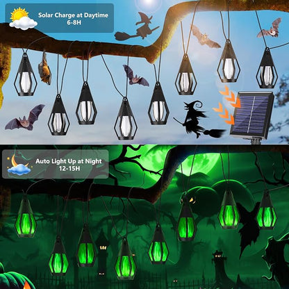 Solar String Lights for Outside, 21Ft Solar Patio Lights - Image 3