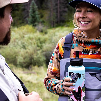 IRON °FLASK Camping & Hiking Hydration Flask - 22 oz Lavender - Image 9