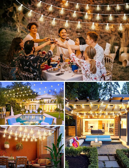 Brightever 120FT LED Outdoor String Lights - Image 7