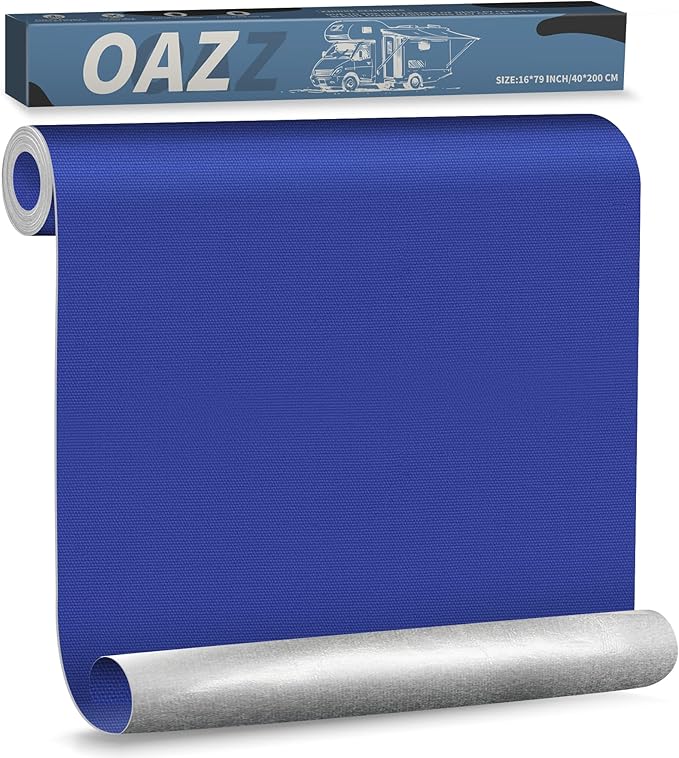 OAZ 16 x 79 inch Canvas Repair Patches Canvas Fabric Patch Self-Adhesive Fabric by OAZ