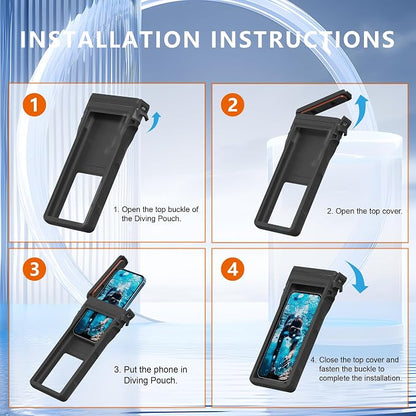 GOLDJU Waterproof Phone Case, Underwater Diving Phone Case - Image 7