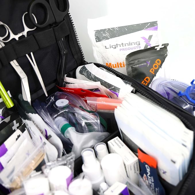 Lightning X Products Lightning X Pre-Stocked EMS/EMT Trauma Kit w/Large First - Image 5