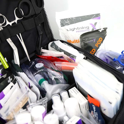 Lightning X Products Lightning X Pre-Stocked EMS/EMT Trauma Kit w/Large First - Image 5