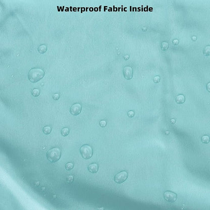 Waterproof Wet Dry Bags with Two Pockets 2-Pack Cloth Diaper Travel Organizer - Image 6