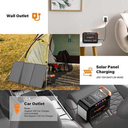 MARBERO Solar Generator 111Wh Portable Power Station - Image 6