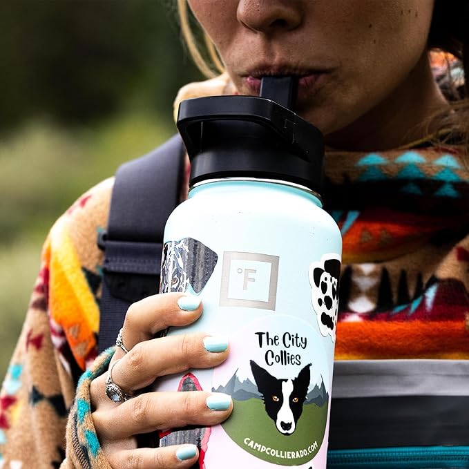 IRON °FLASK Camping & Hiking Hydration Flask - 32 oz Day & Night - Image 8