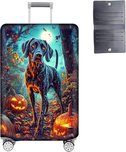 Luggage Cover Protector for 19-20 Inch Suitcases, TSA Approved Elastic Travel by Unknown