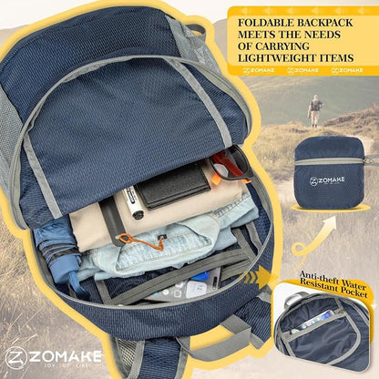 ZOMAKE Ultra Lightweight Hiking Backpack 20L - Image 5