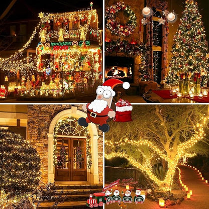 6 Pack 600 LED Solar String Lights - Image 8