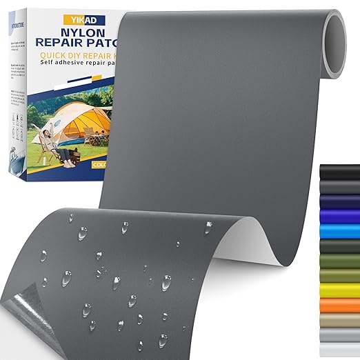 Fabric Repair Tape, Self Adhesive Nylon Repair Patch, Waterproof Outdoor Nylon by Unknown