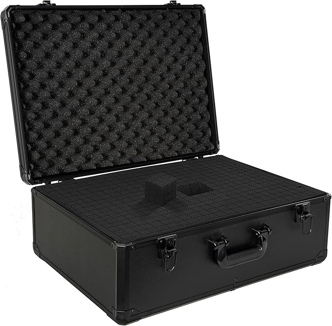 23 Inch Aluminum Carrying Case 23 X 16.5 X 8.6 Inch Ideal by ITHWIU