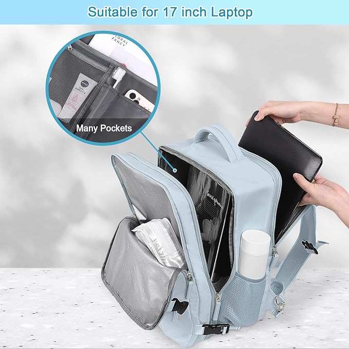 Sinaliy Large Expandable Travel Backpack - Image 6