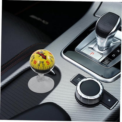 Car Guide Ball Compass with Strong Suction Cup 2.83In Portable Vehicle Compass - Image 6