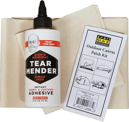 TrailMax Outdoor Canvas Patch Kit to Repair Pop-Up Campers, Canvas Tents - Image 2