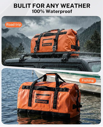 Gonex Waterproof Duffel Bag, 150L Heavy Duty Dry Duffle Bag - Image 3