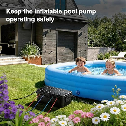 Flemoon Large Outdoor Electrical Box, IP54 Waterproof Extension Cord Cover - Image 4