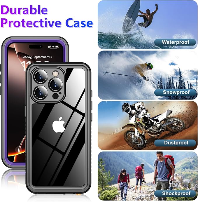 2025 New Designed for iPhone 16 Pro Max Case Waterproof, Phone Case for iPhone - Image 6