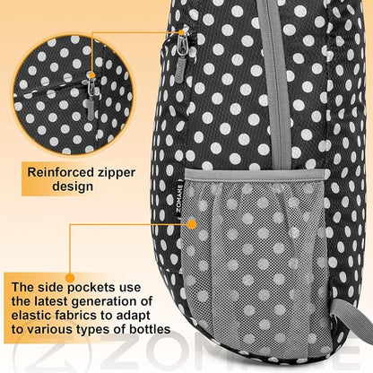 ZOMAKE Lightweight Packable Backpack, Foldable Backpacks Small Daypack - Image 7