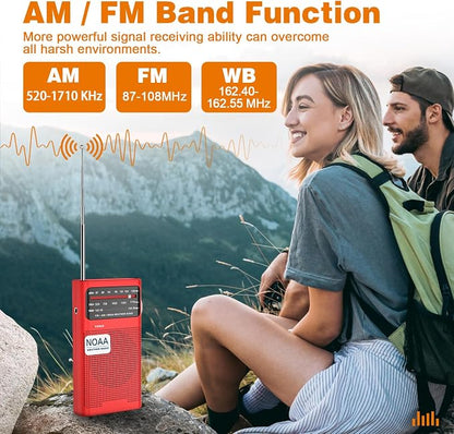 Goodes NOAA Weather Radio, AM FM NOAA Emergency Radio Portable - Image 2