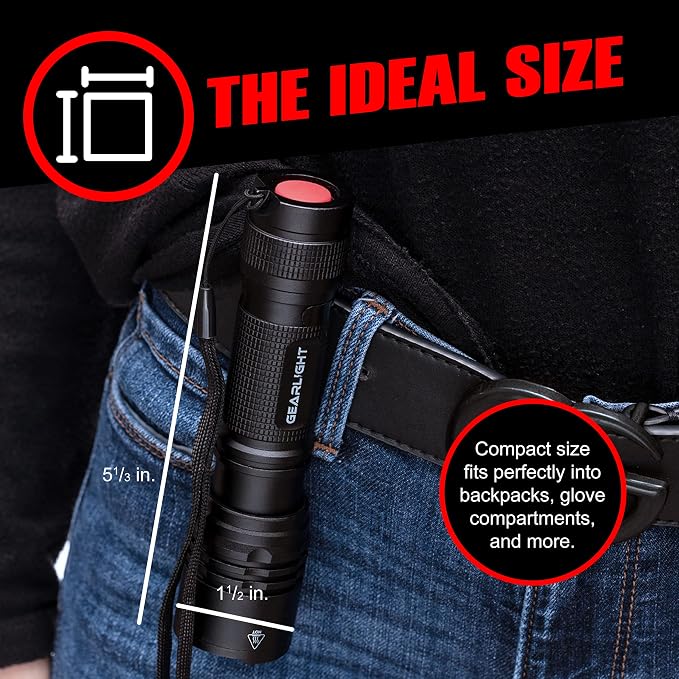 GearLight LED Tactical Flashlights High Lumens - Image 8