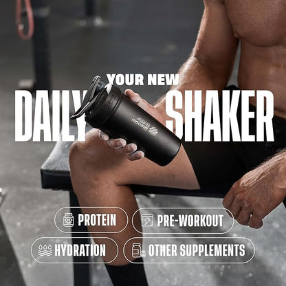 BlenderBottle Sport Shaker Cup Insulated Stainless Steel Water Bottle - Image 6