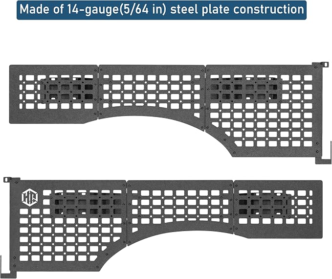 Hooke Road F150 Side Truck Bed MOLLE Panels Cargo Rack - Image 6