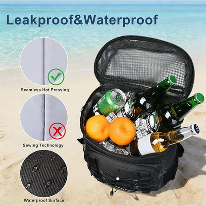 33 Cans Insulated Backpack Cooler - Image 5