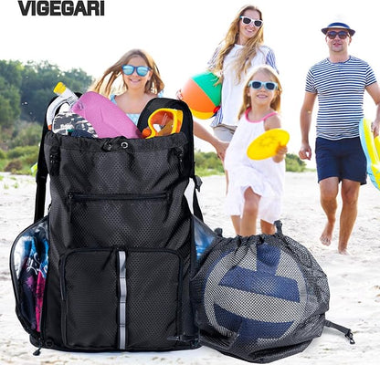 Large Beach Backpack Waterproof Sandproof - Image 7